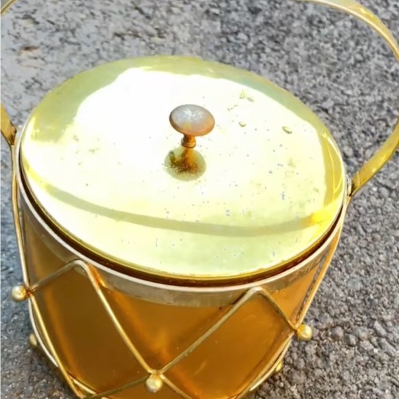 Vintage Thermos ice bucket w/ Pyrex - Picture 4 of 6